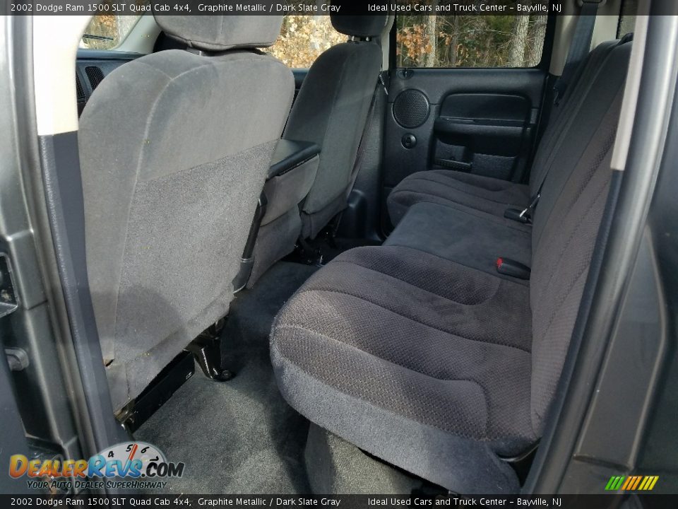 2002 Dodge Ram 1500 SLT Quad Cab 4x4 Graphite Metallic / Dark Slate Gray Photo #15