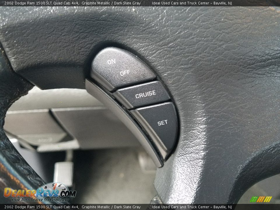 2002 Dodge Ram 1500 SLT Quad Cab 4x4 Graphite Metallic / Dark Slate Gray Photo #22
