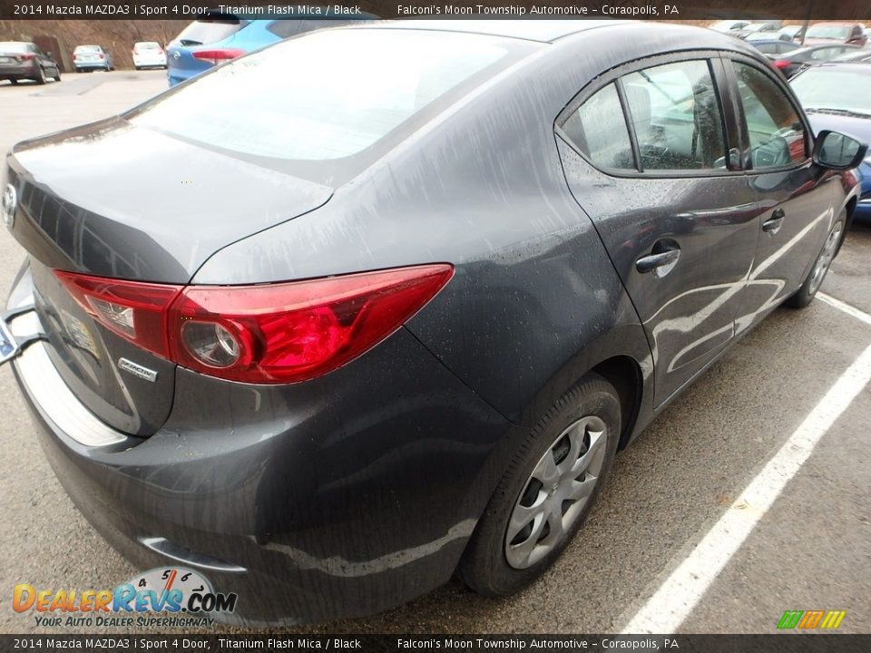 2014 Mazda MAZDA3 i Sport 4 Door Titanium Flash Mica / Black Photo #3
