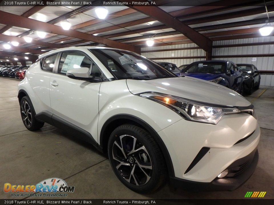 2018 Toyota C-HR XLE Blizzard White Pearl / Black Photo #1