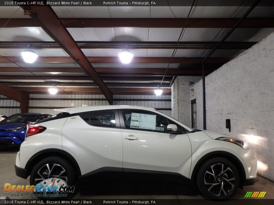 2018 Toyota C-HR XLE Blizzard White Pearl / Black Photo #2
