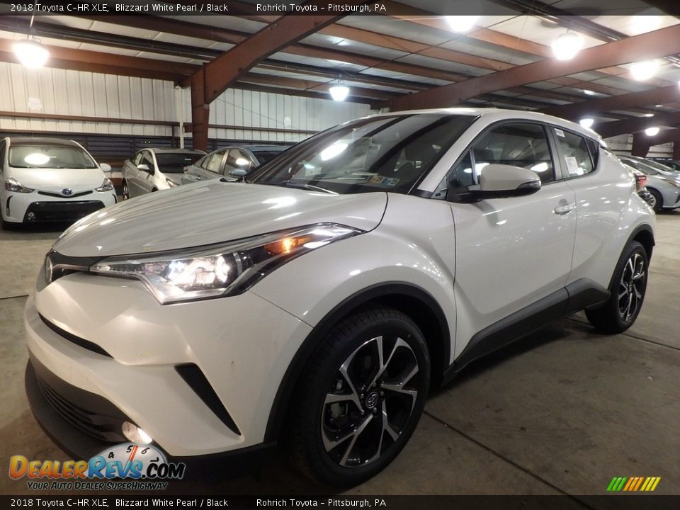 2018 Toyota C-HR XLE Blizzard White Pearl / Black Photo #4