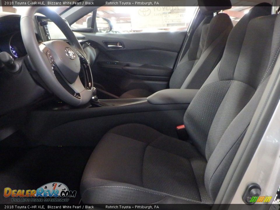 2018 Toyota C-HR XLE Blizzard White Pearl / Black Photo #6