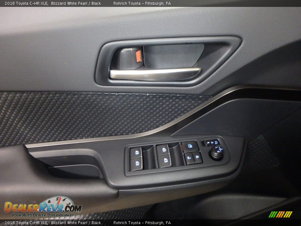 2018 Toyota C-HR XLE Blizzard White Pearl / Black Photo #9
