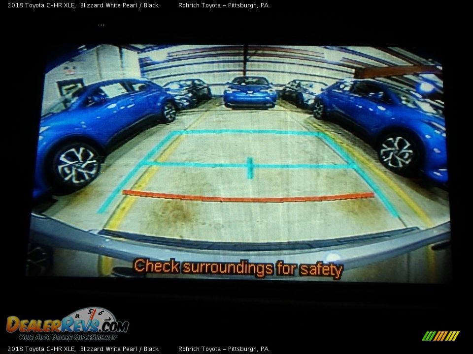 2018 Toyota C-HR XLE Blizzard White Pearl / Black Photo #12