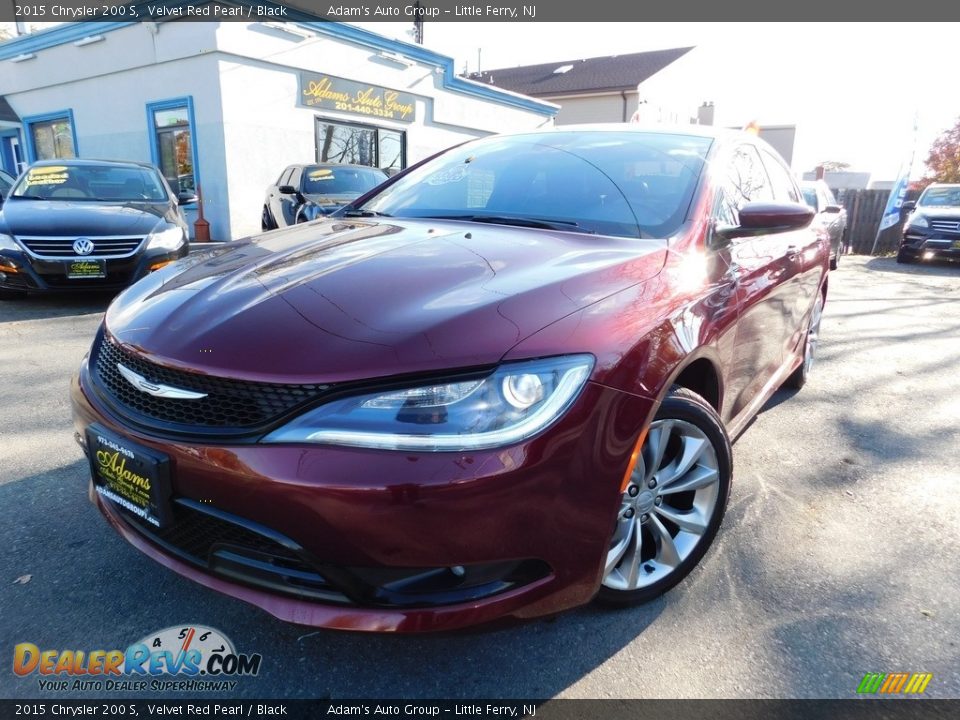 2015 Chrysler 200 S Velvet Red Pearl / Black Photo #1
