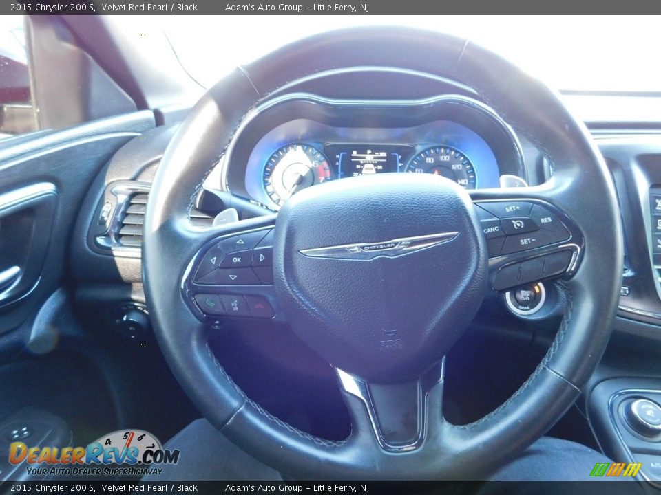 2015 Chrysler 200 S Velvet Red Pearl / Black Photo #15