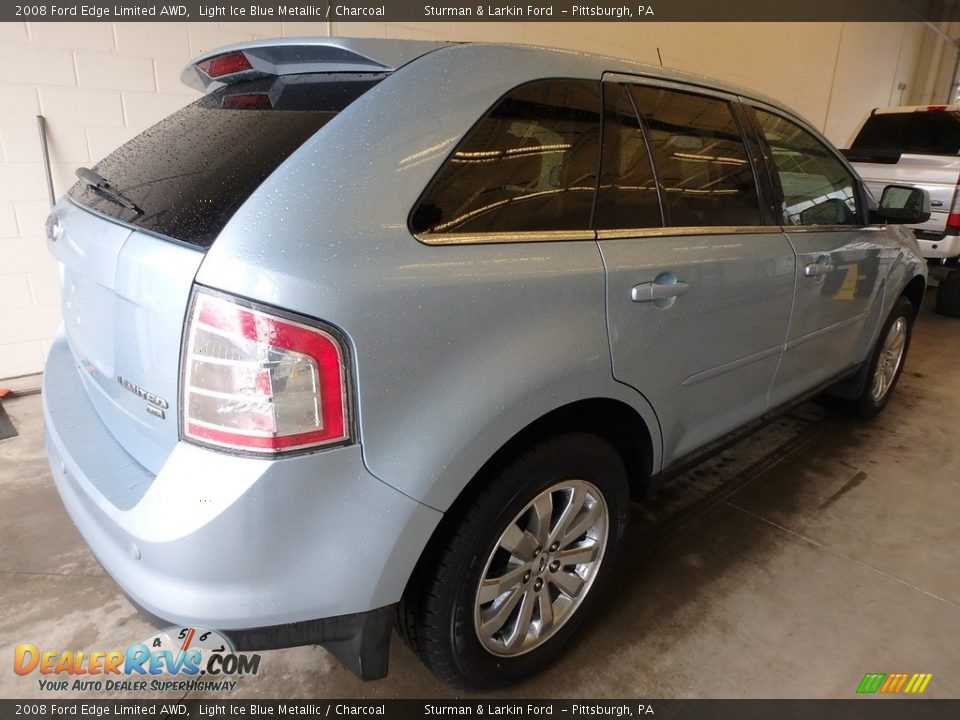 2008 Ford Edge Limited AWD Light Ice Blue Metallic / Charcoal Photo #2