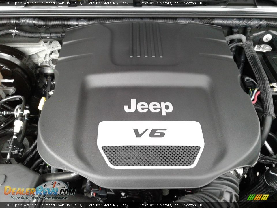 2017 Jeep Wrangler Unlimited Sport 4x4 RHD Billet Silver Metallic / Black Photo #24