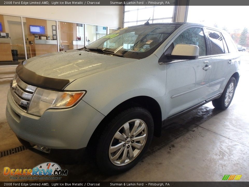 2008 Ford Edge Limited AWD Light Ice Blue Metallic / Charcoal Photo #5