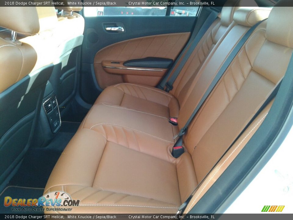 Rear Seat of 2018 Dodge Charger SRT Hellcat Photo #10