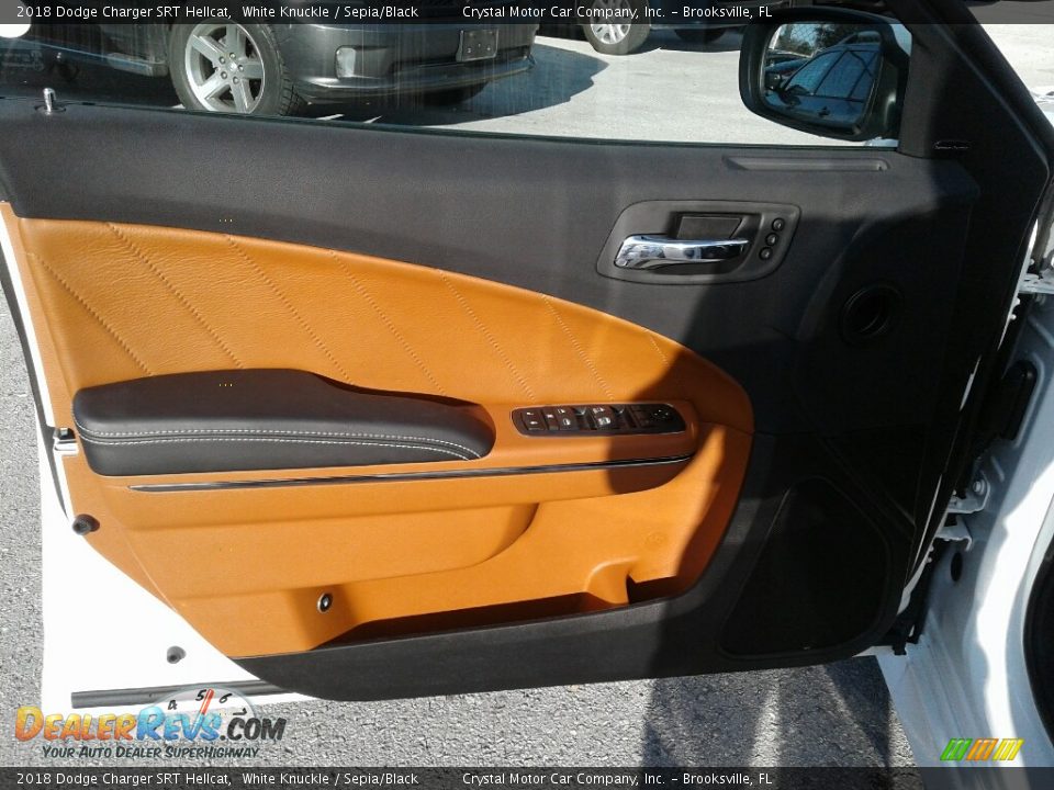 Door Panel of 2018 Dodge Charger SRT Hellcat Photo #18