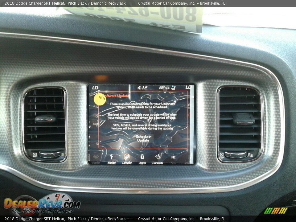 Controls of 2018 Dodge Charger SRT Hellcat Photo #15