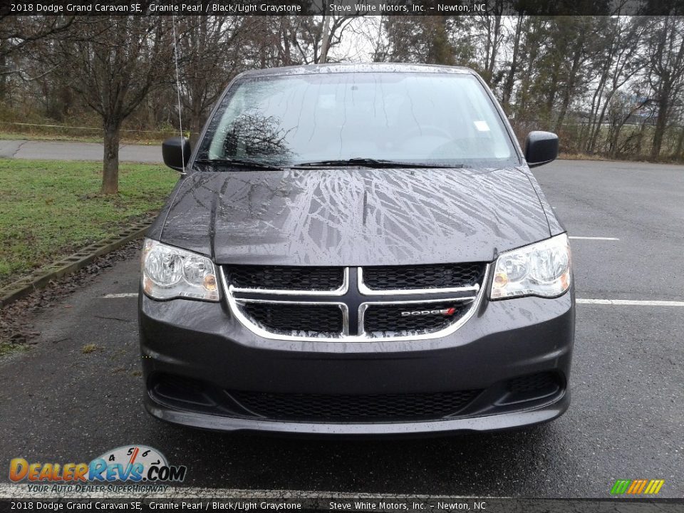 2018 Dodge Grand Caravan SE Granite Pearl / Black/Light Graystone Photo #3