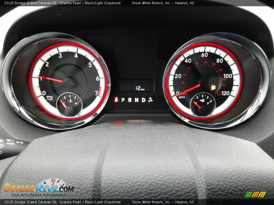 2018 Dodge Grand Caravan SE Granite Pearl / Black/Light Graystone Photo #22