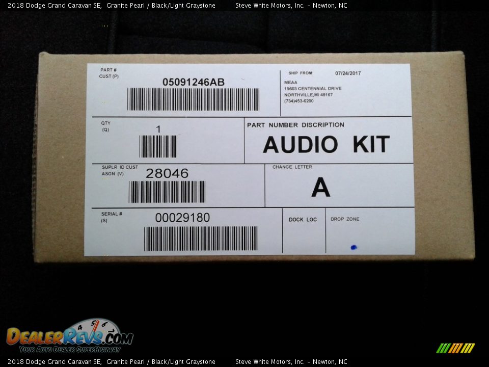 2018 Dodge Grand Caravan SE Granite Pearl / Black/Light Graystone Photo #31