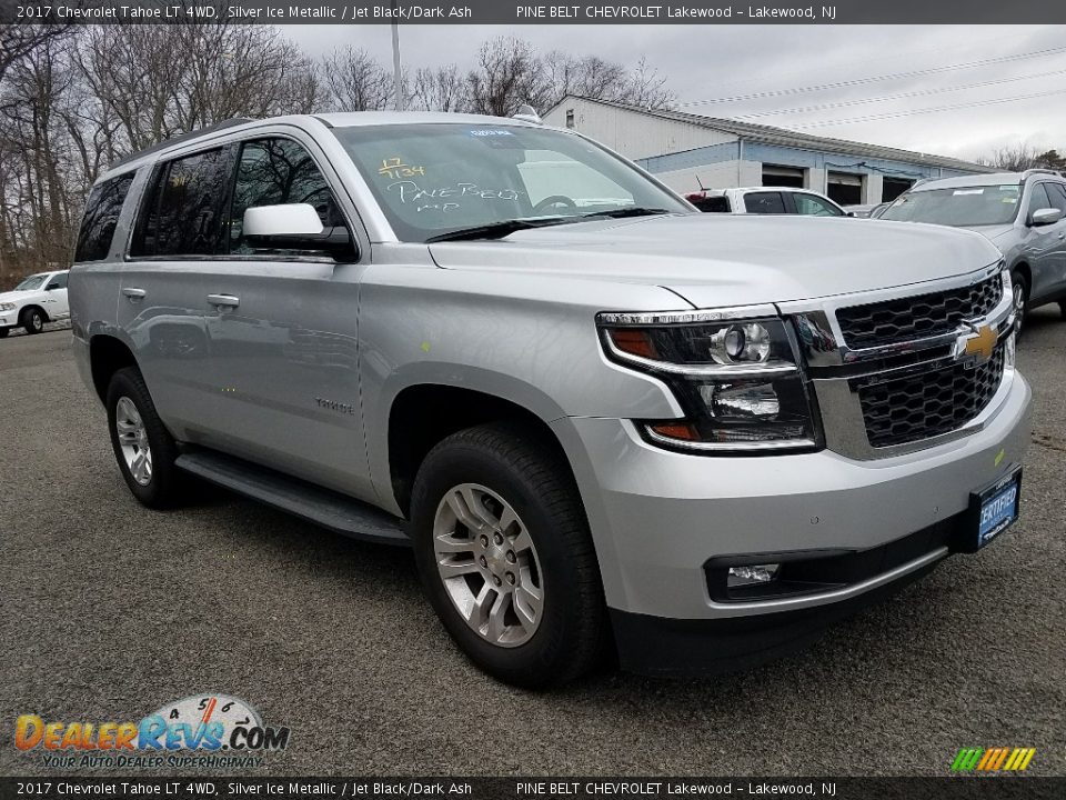 2017 Chevrolet Tahoe LT 4WD Silver Ice Metallic / Jet Black/Dark Ash Photo #1