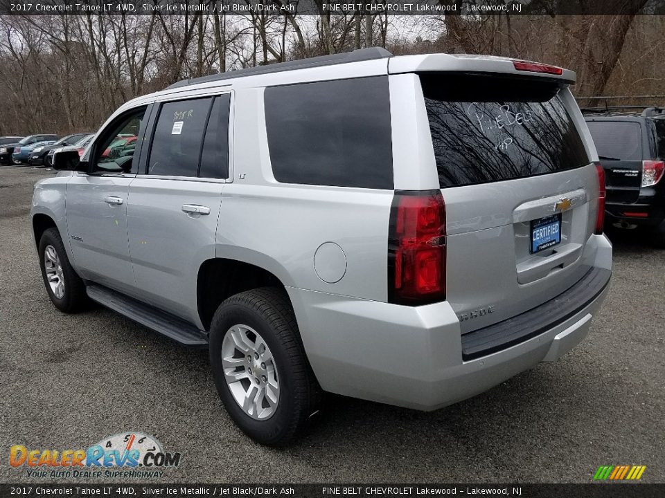 2017 Chevrolet Tahoe LT 4WD Silver Ice Metallic / Jet Black/Dark Ash Photo #2