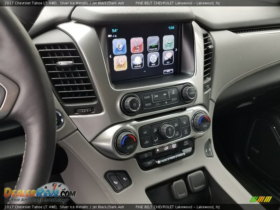 2017 Chevrolet Tahoe LT 4WD Silver Ice Metallic / Jet Black/Dark Ash Photo #4