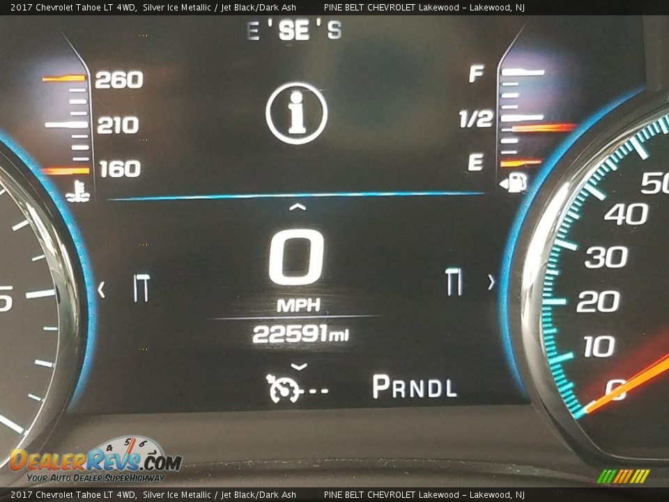 2017 Chevrolet Tahoe LT 4WD Silver Ice Metallic / Jet Black/Dark Ash Photo #5