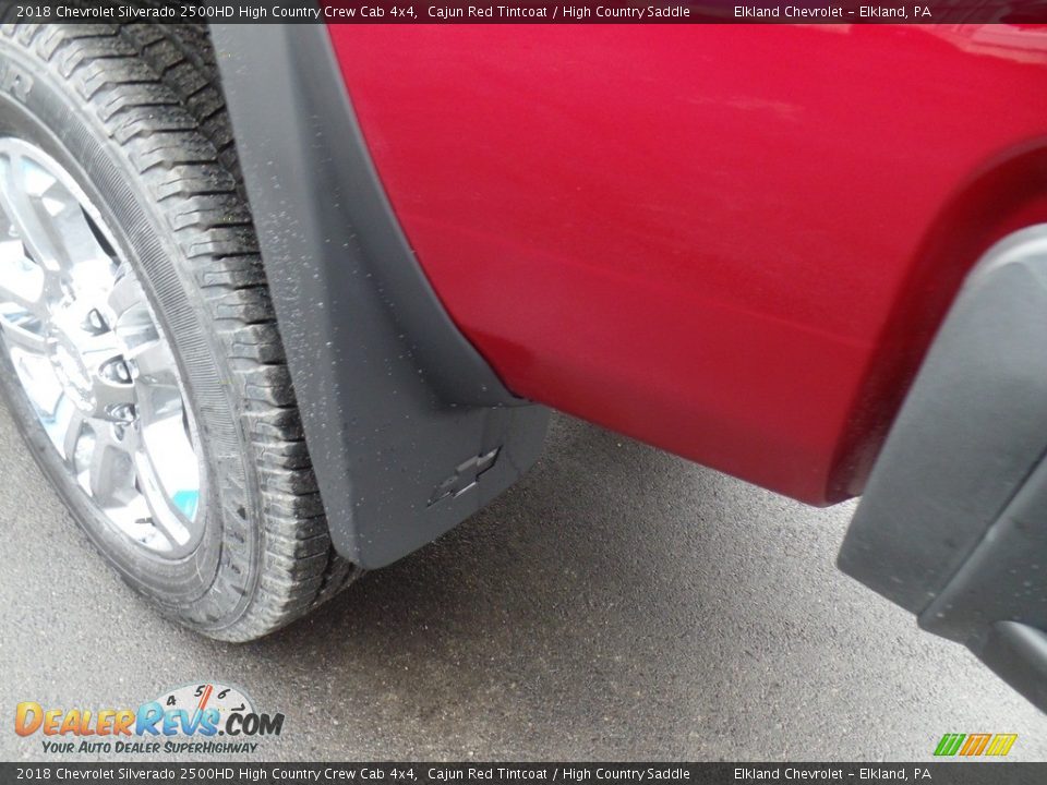 2018 Chevrolet Silverado 2500HD High Country Crew Cab 4x4 Cajun Red Tintcoat / High Country Saddle Photo #10