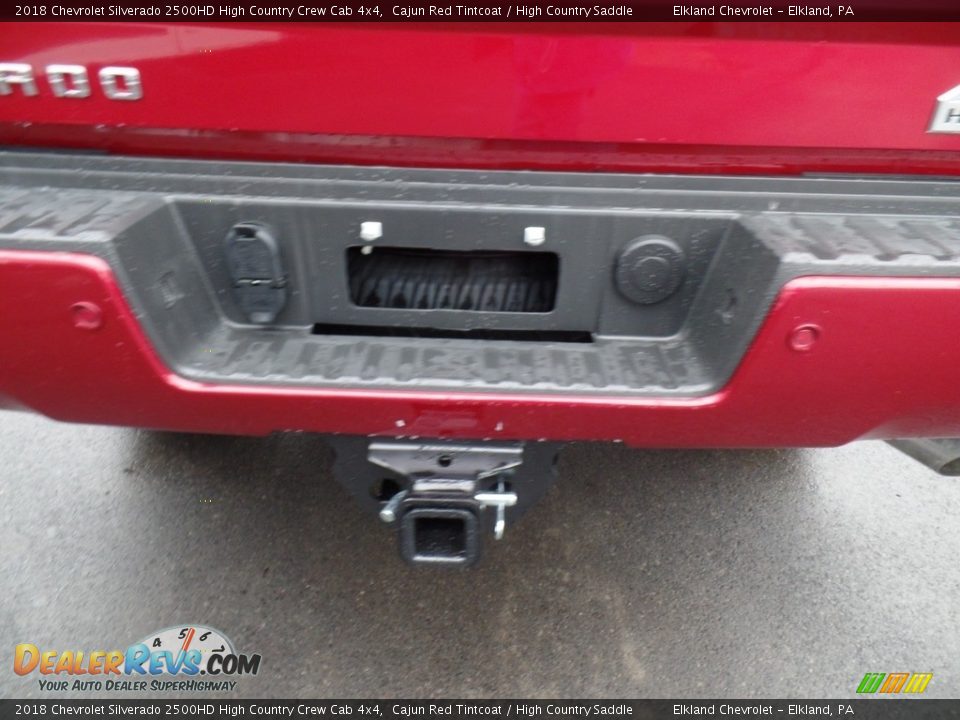 2018 Chevrolet Silverado 2500HD High Country Crew Cab 4x4 Cajun Red Tintcoat / High Country Saddle Photo #11