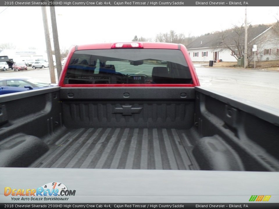 2018 Chevrolet Silverado 2500HD High Country Crew Cab 4x4 Cajun Red Tintcoat / High Country Saddle Photo #14