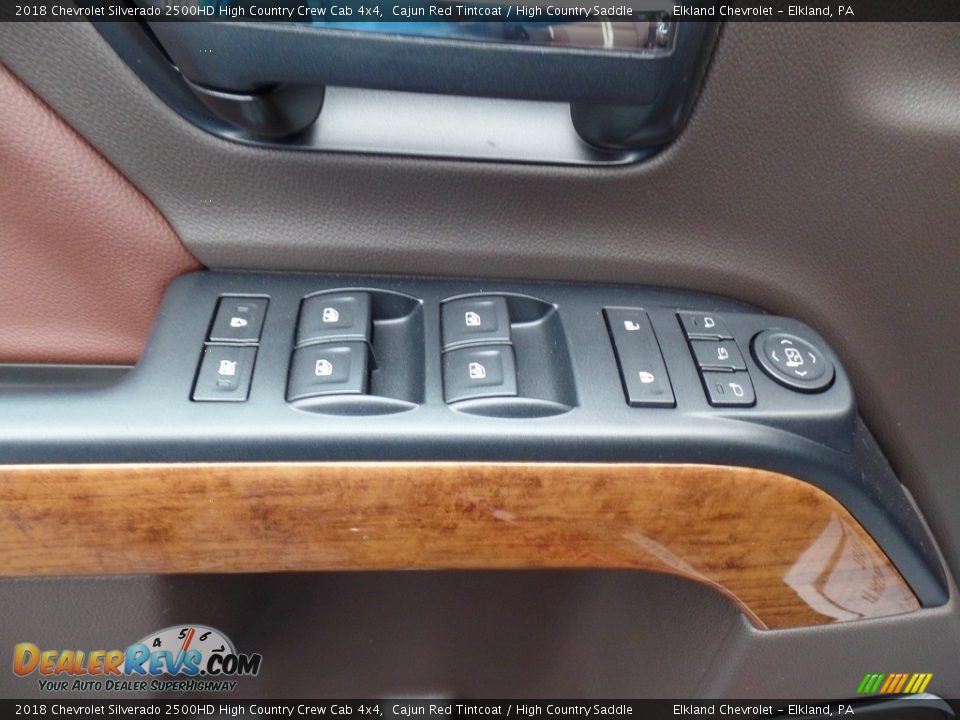 2018 Chevrolet Silverado 2500HD High Country Crew Cab 4x4 Cajun Red Tintcoat / High Country Saddle Photo #17