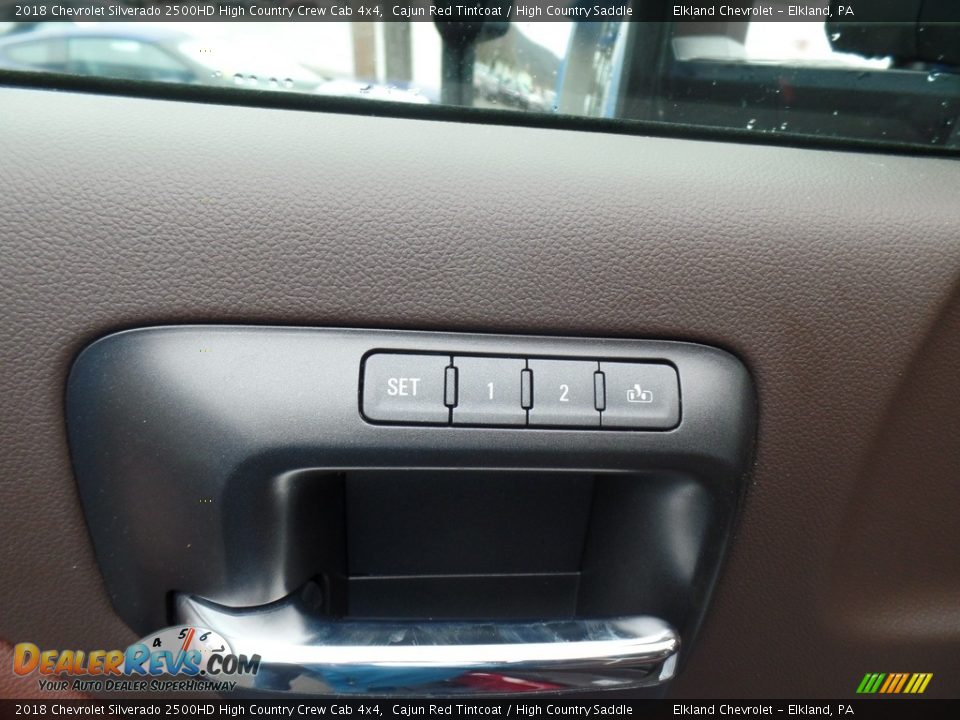 2018 Chevrolet Silverado 2500HD High Country Crew Cab 4x4 Cajun Red Tintcoat / High Country Saddle Photo #18
