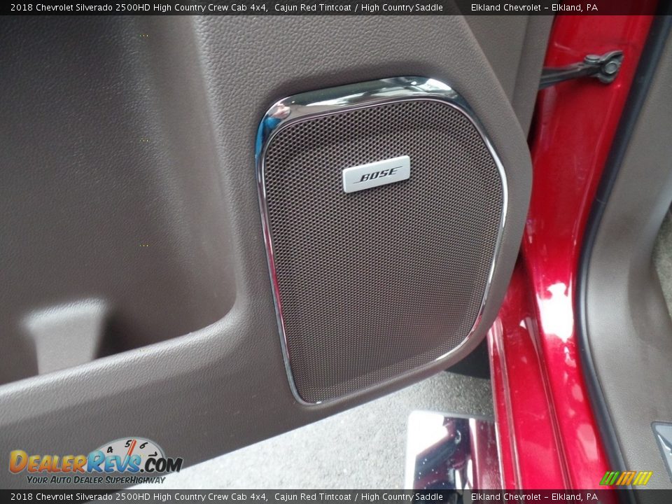 2018 Chevrolet Silverado 2500HD High Country Crew Cab 4x4 Cajun Red Tintcoat / High Country Saddle Photo #19