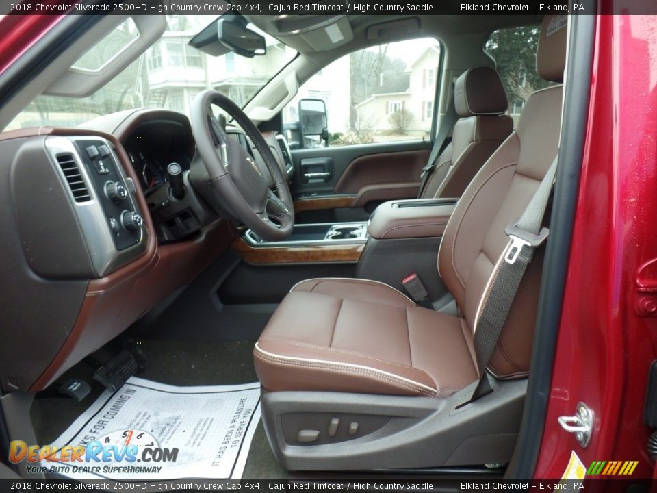 2018 Chevrolet Silverado 2500HD High Country Crew Cab 4x4 Cajun Red Tintcoat / High Country Saddle Photo #20