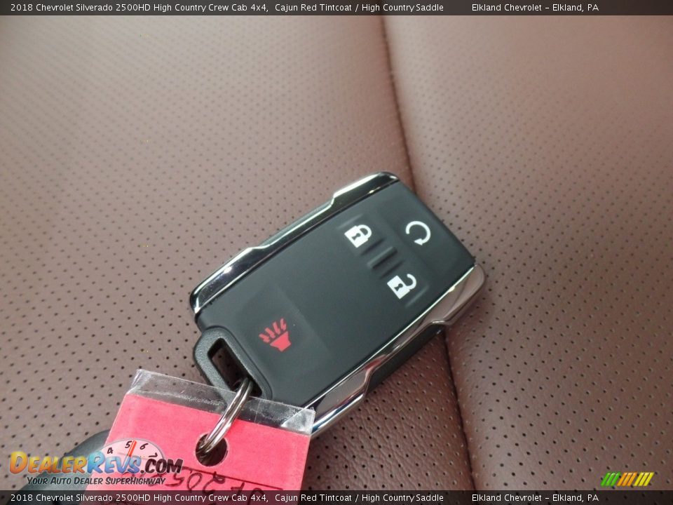 2018 Chevrolet Silverado 2500HD High Country Crew Cab 4x4 Cajun Red Tintcoat / High Country Saddle Photo #21