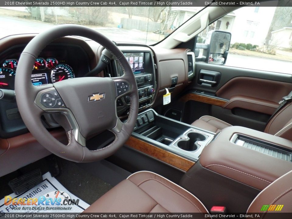 2018 Chevrolet Silverado 2500HD High Country Crew Cab 4x4 Cajun Red Tintcoat / High Country Saddle Photo #22