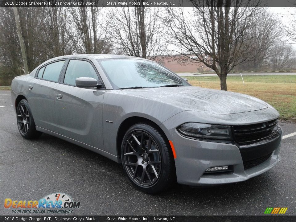 2018 Dodge Charger R/T Destroyer Gray / Black Photo #4