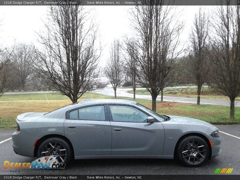 2018 Dodge Charger R/T Destroyer Gray / Black Photo #5
