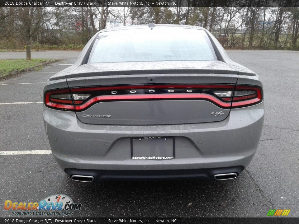 2018 Dodge Charger R/T Destroyer Gray / Black Photo #7