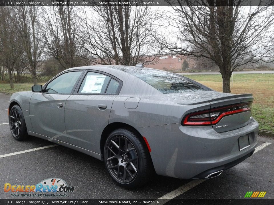 2018 Dodge Charger R/T Destroyer Gray / Black Photo #8
