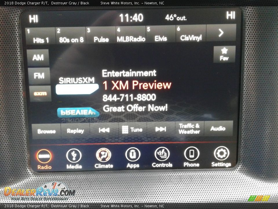 2018 Dodge Charger R/T Destroyer Gray / Black Photo #19