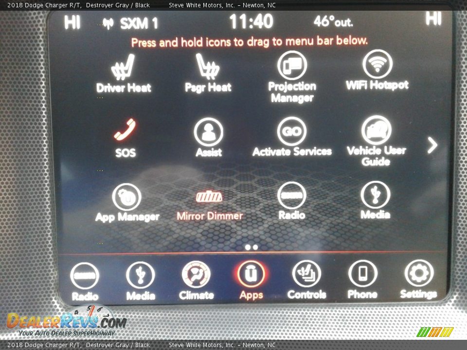 2018 Dodge Charger R/T Destroyer Gray / Black Photo #22