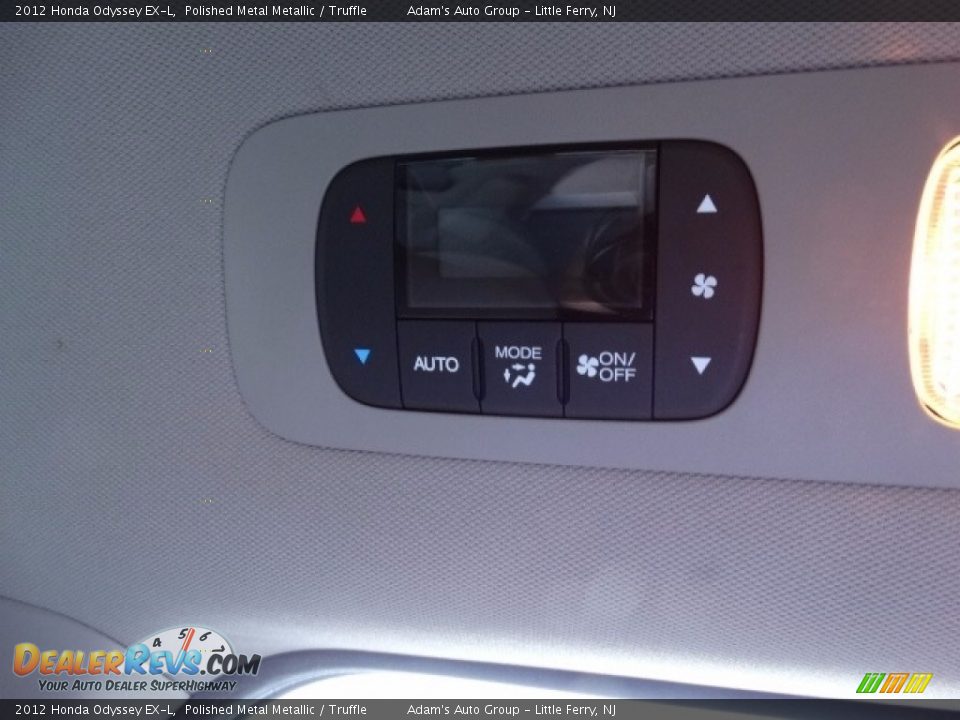 2012 Honda Odyssey EX-L Polished Metal Metallic / Truffle Photo #15