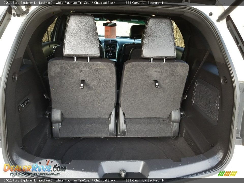2011 Ford Explorer Limited 4WD White Platinum Tri-Coat / Charcoal Black Photo #12