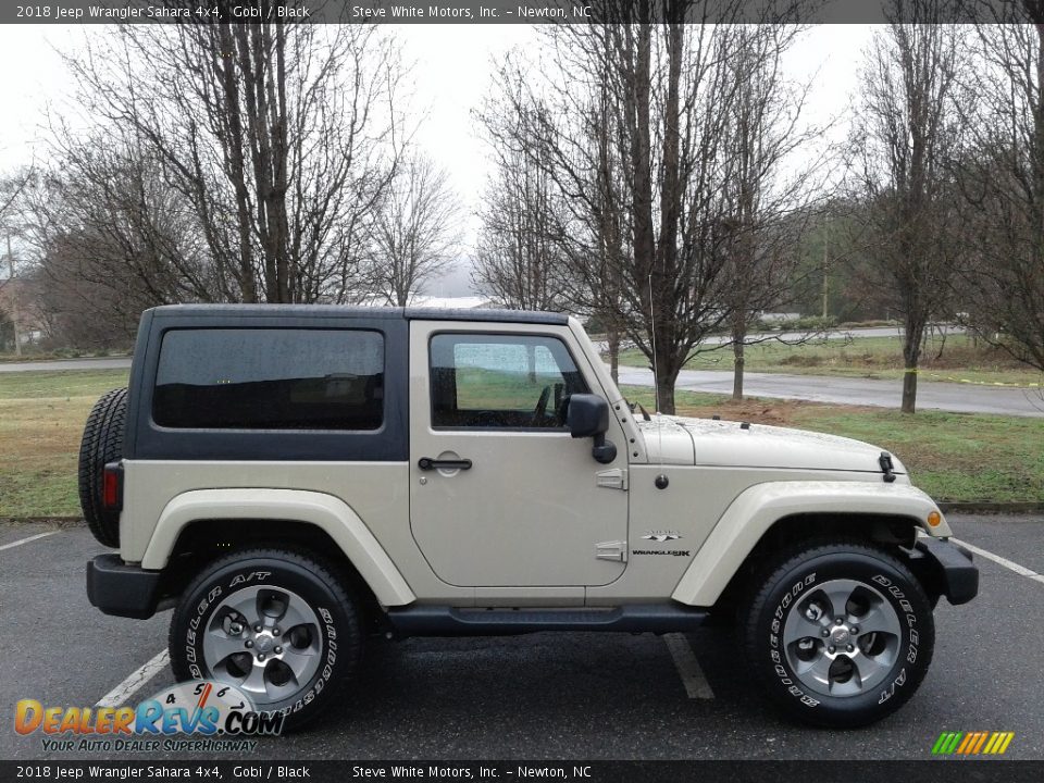 2018 Jeep Wrangler Sahara 4x4 Gobi / Black Photo #5
