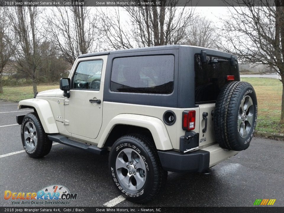 2018 Jeep Wrangler Sahara 4x4 Gobi / Black Photo #8