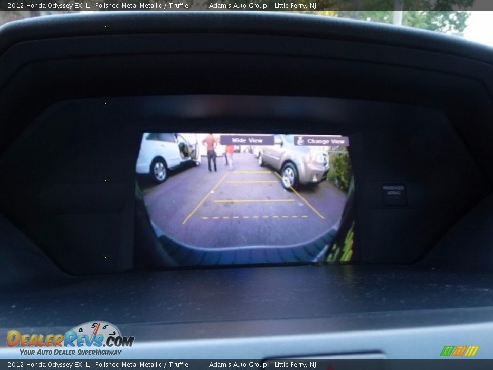 2012 Honda Odyssey EX-L Polished Metal Metallic / Truffle Photo #29