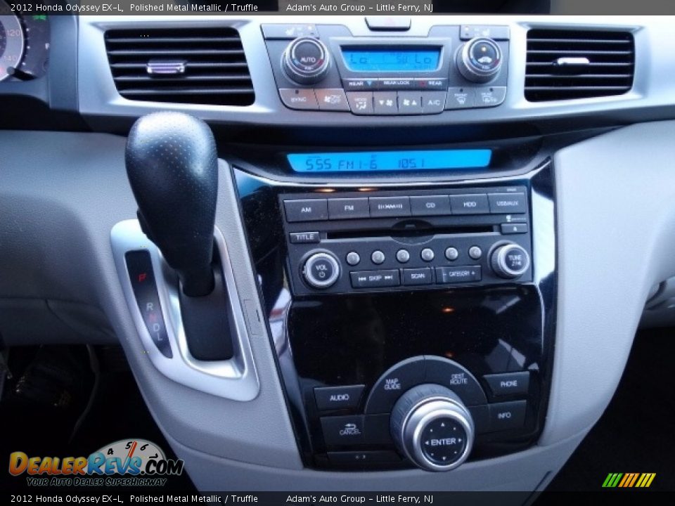 2012 Honda Odyssey EX-L Polished Metal Metallic / Truffle Photo #30