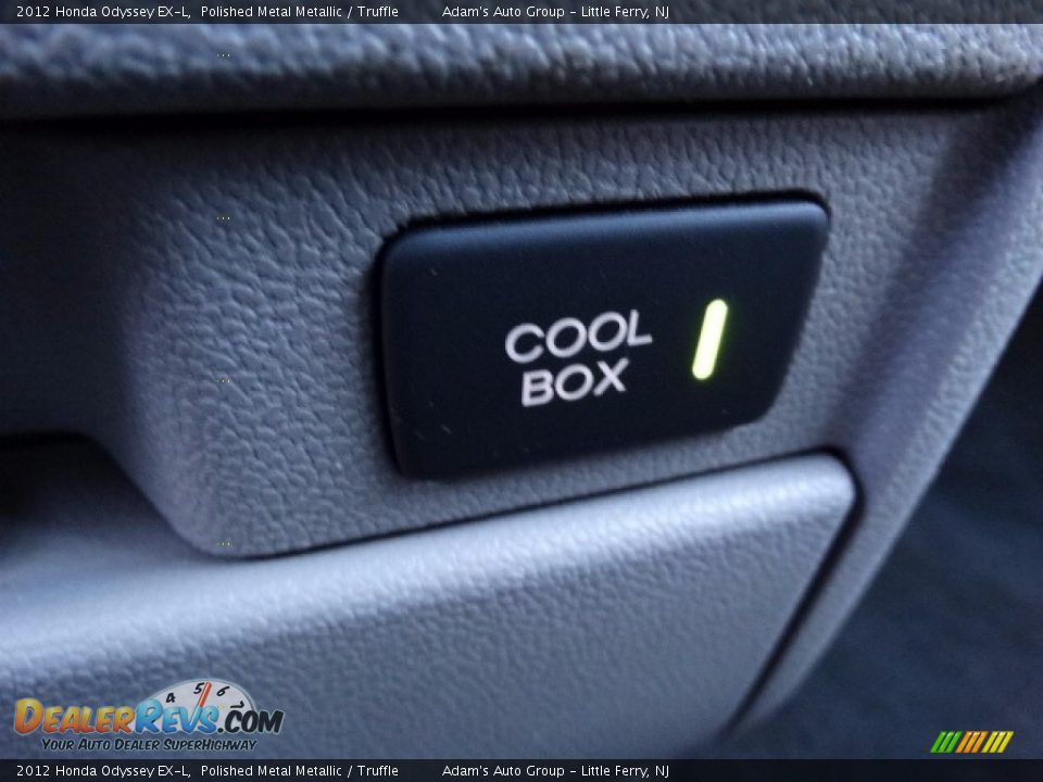 2012 Honda Odyssey EX-L Polished Metal Metallic / Truffle Photo #32