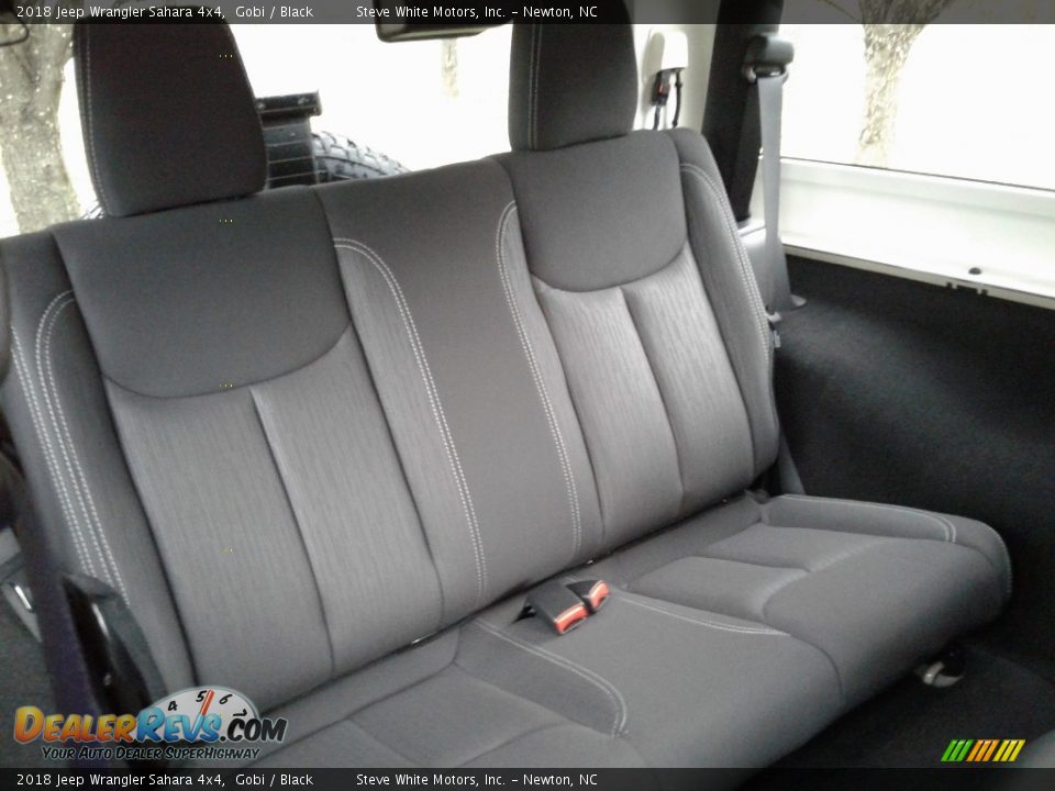 Rear Seat of 2018 Jeep Wrangler Sahara 4x4 Photo #13