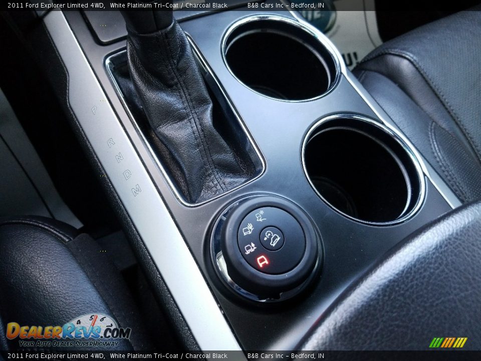 2011 Ford Explorer Limited 4WD White Platinum Tri-Coat / Charcoal Black Photo #28