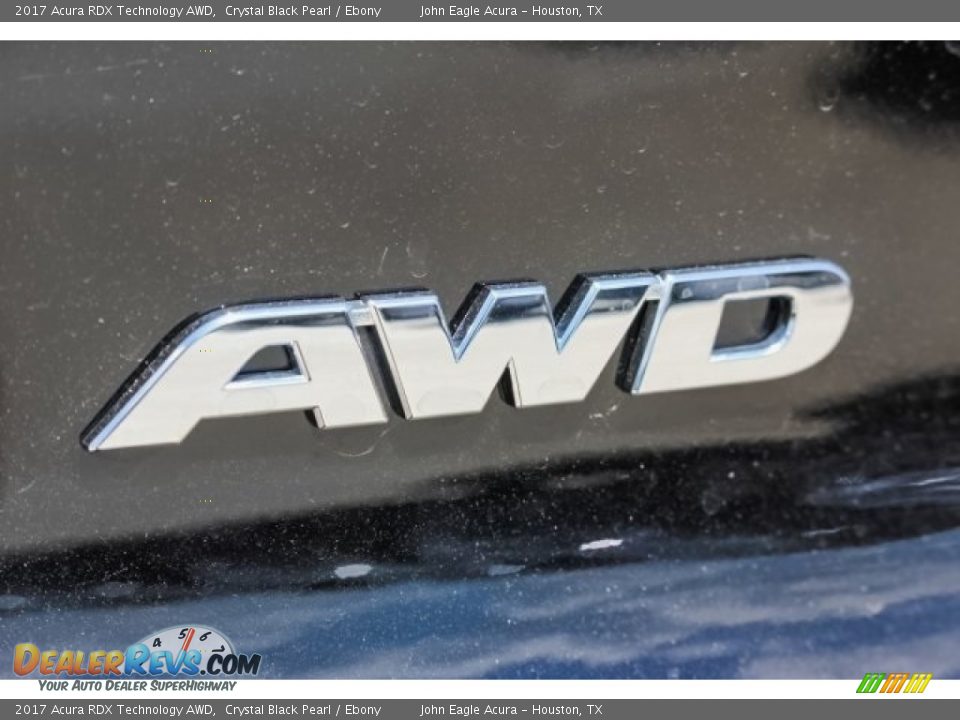 2017 Acura RDX Technology AWD Crystal Black Pearl / Ebony Photo #21