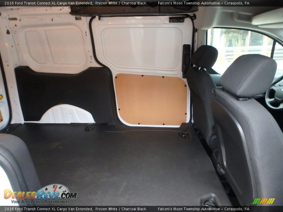 2016 Ford Transit Connect XL Cargo Van Extended Frozen White / Charcoal Black Photo #14